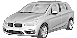 BMW F45 P2A08 Fault Code
